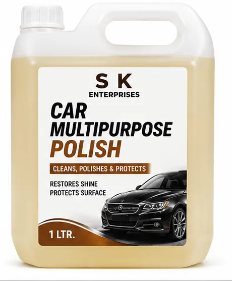 S K Enterprises Car Multipurpose Polish cleans polishes and protects 1 litre