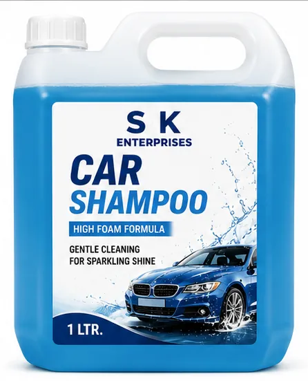 S K Enterprises Car Shampoo high foam formula 1 litre
