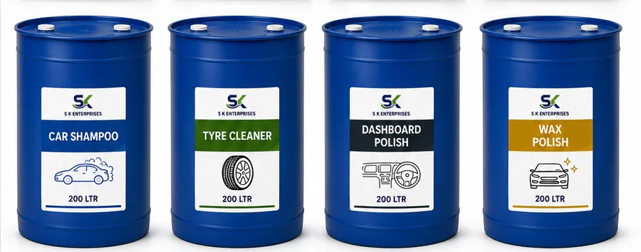 S K Enterprises 200 litre Wax Polish drum